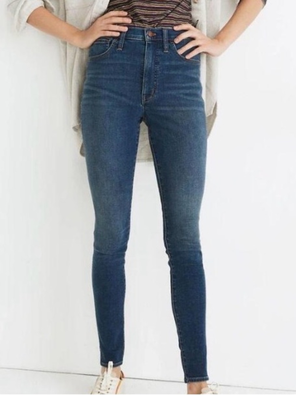 Madewell - 10” Roadtripper High-rise Skinny Jeans — SIZE 34